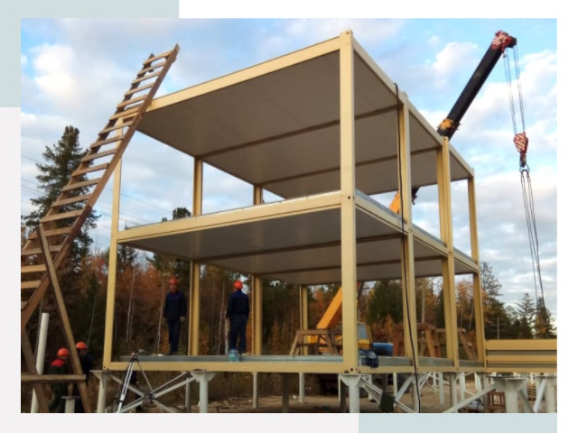 Строительство модульных здания Тулун