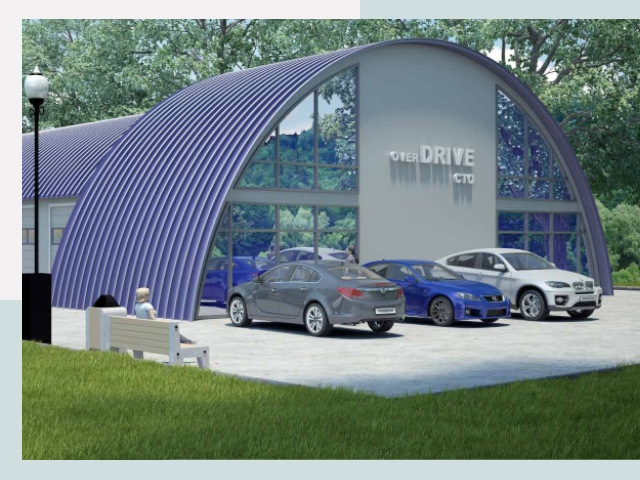 Монтаж ангаров и металлоконструкций от 647 руб.