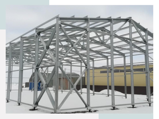 Каркасные ангары в Тулуне