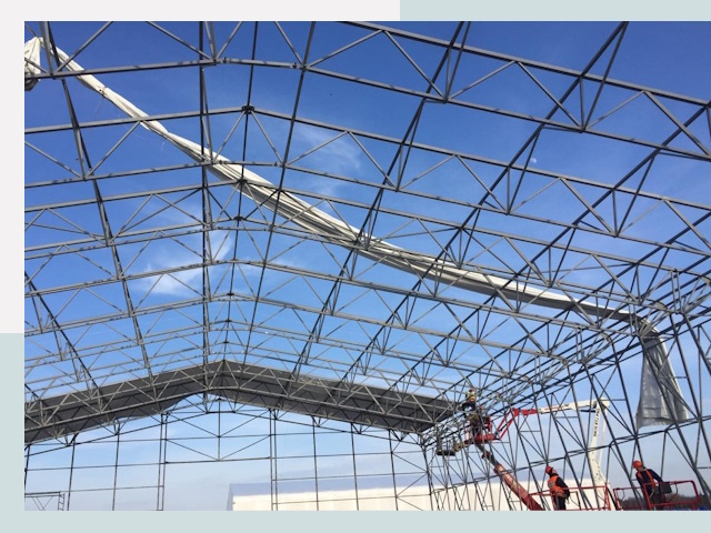 Шатровые ангары от 647 руб. в Тулуне и Иркутской области