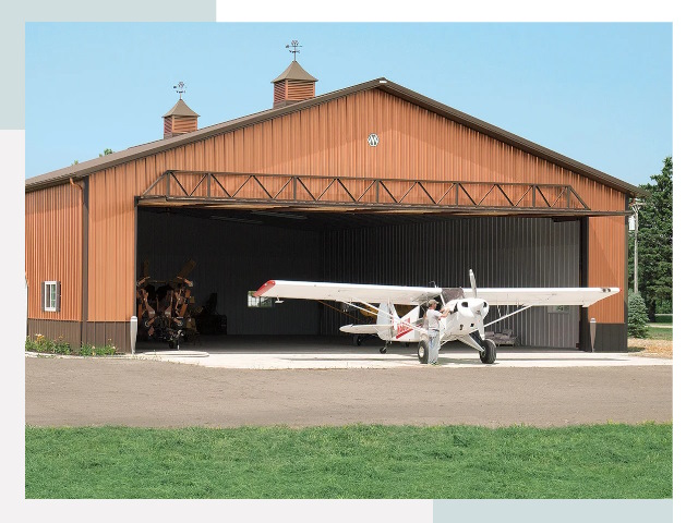 Ангары для самолетов в Тулуне