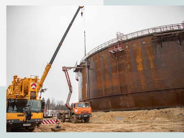 Монтаж резервуаров в Тулуне от 647 руб. за м³