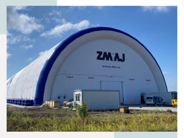 Брендирование ангаров в Тулуне