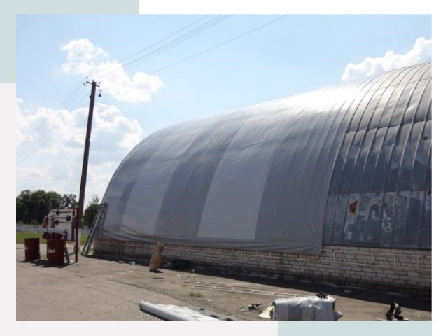 Ремонт ангаров в Тулуне